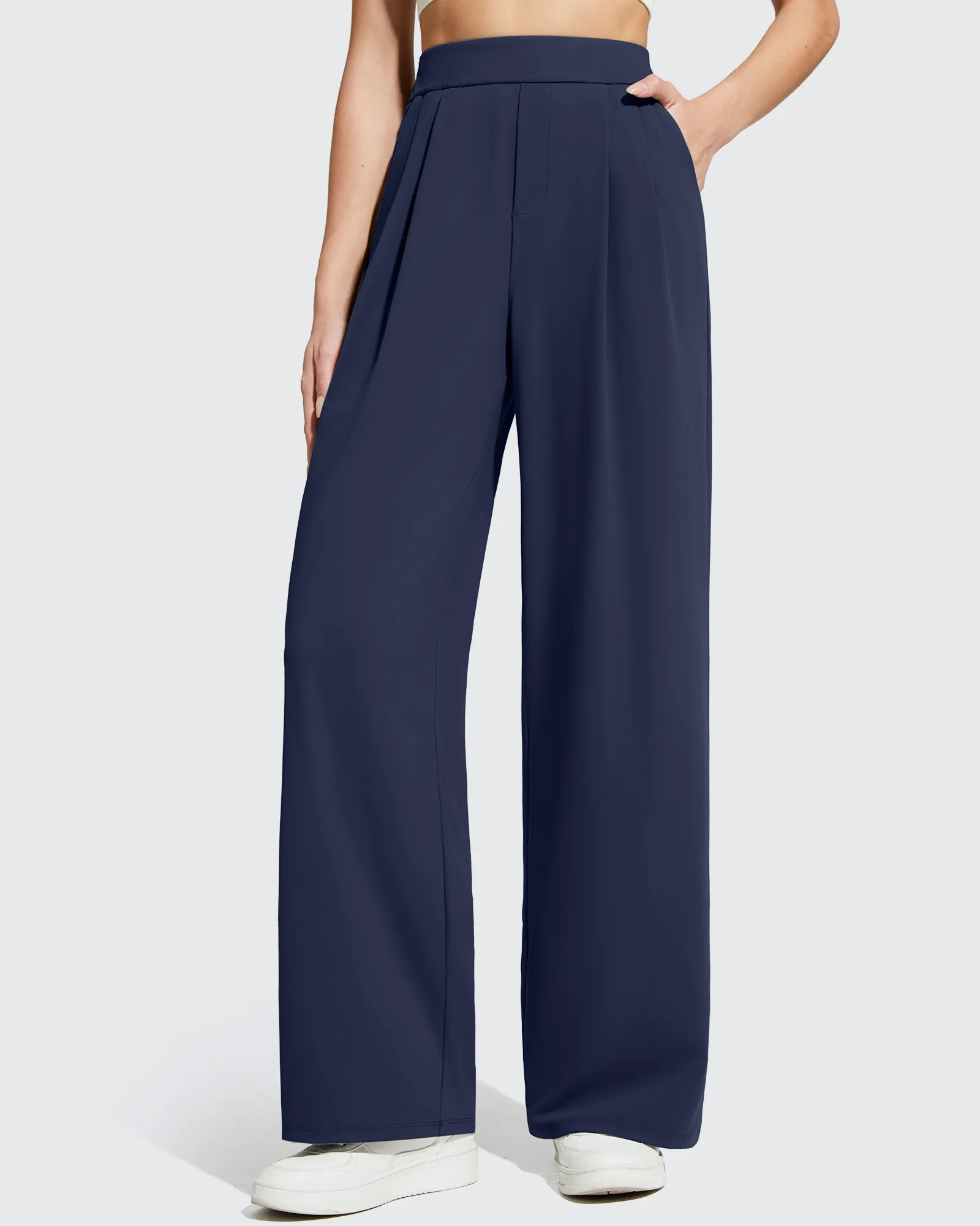 ShiftReady High Waisted Dressy Casual Trousers