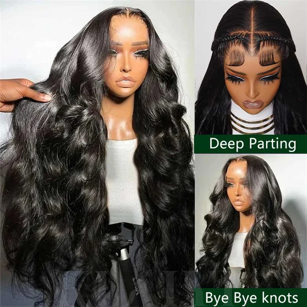 Klaiyi Hair Body Wave 13x4 Lace Front Wigs Human Hair Pre-everything Wig