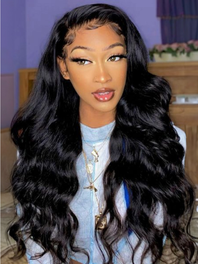 Nadula 13x4 Ear To Ear Lace Frontal Closure Straight and Body Wave Soft Natural Virgin Hair