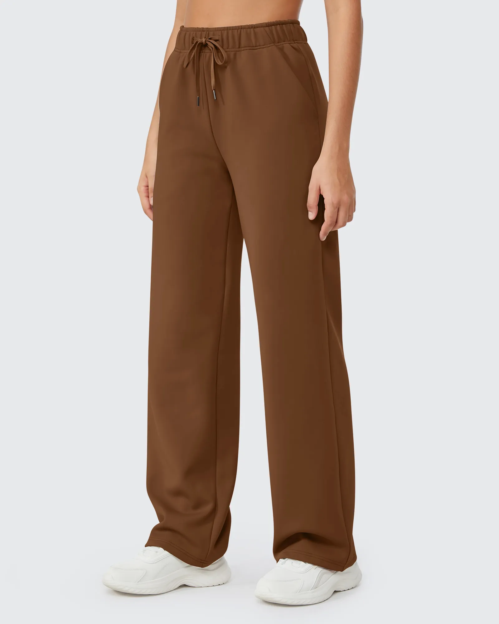 EverGoing Loose Fleece Lined Drawstring Casual Pants
