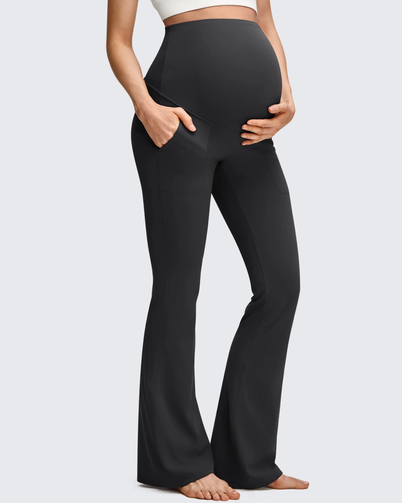 BareFeel Maternity Pockets Dress Flare Leggings
