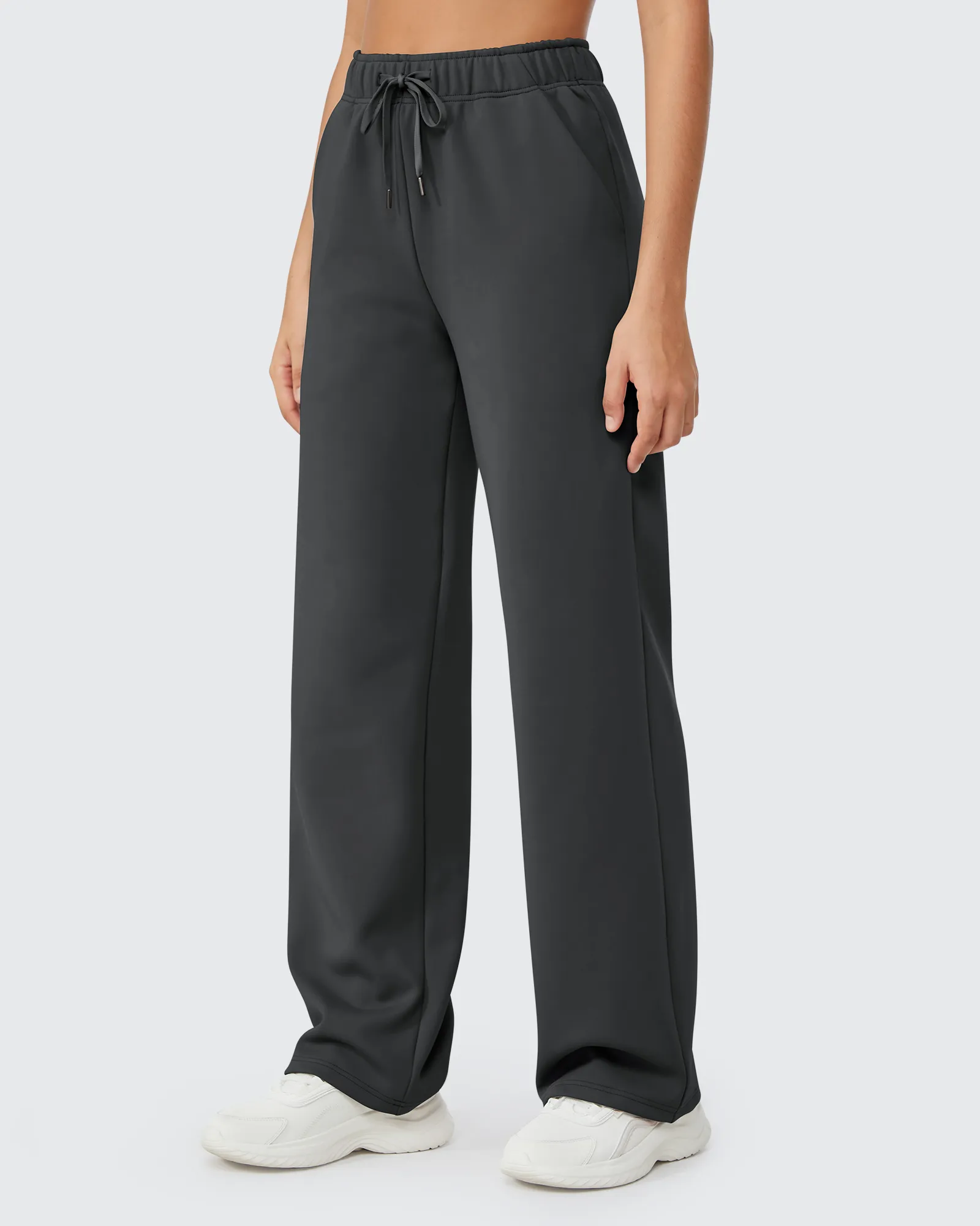 EverGoing Loose Fleece Lined Drawstring Casual Pants Tall