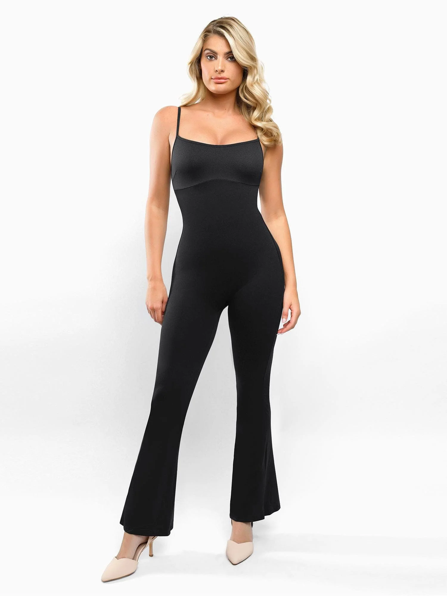 One-Piece Tummy-Control Jumpsuit