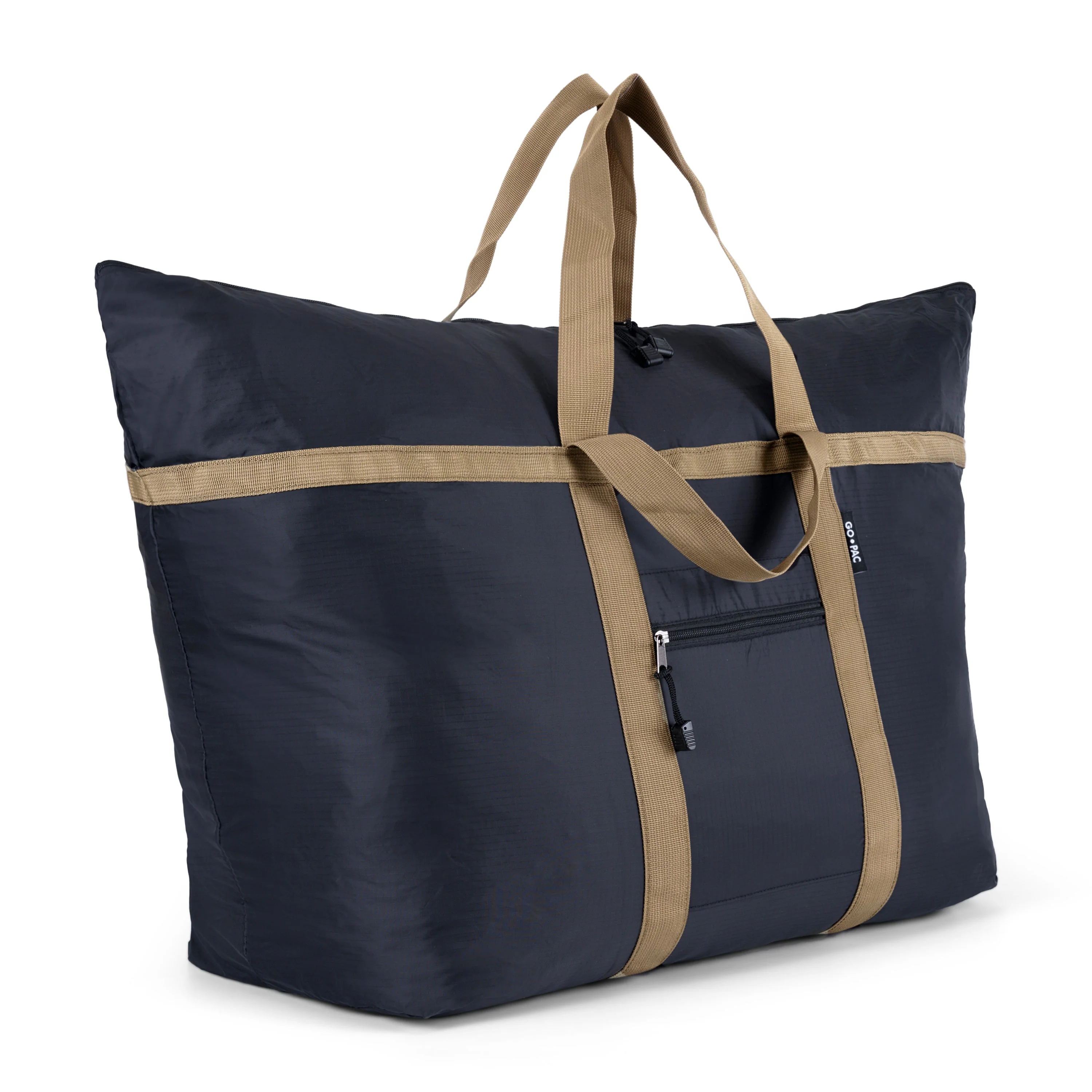 The Weekender Tote in Flat Black