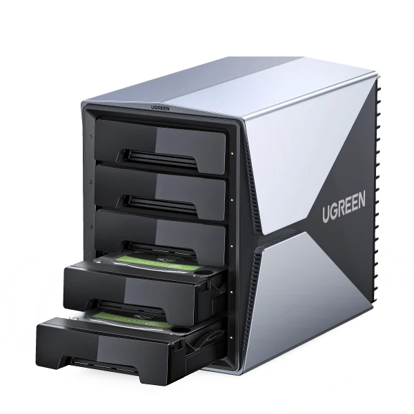 Ugreen 5 Bay RAID Enclosure USB-C to SATA HDD SSD