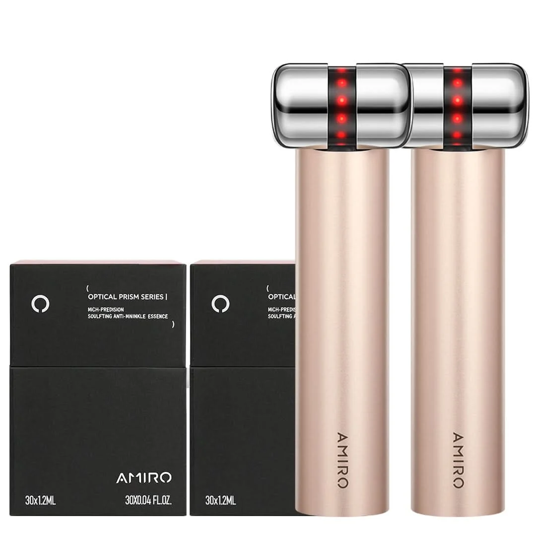 [DMAU Exclusive]HydraGlow Booster Red Light & Microcurrent + PDRN Serum Kit - 🔥Share the Glow Kit