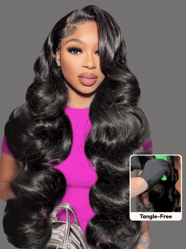 UNice 3 Pcs Brazilian Body Wave Quality Human Hair Bundles Easy-to-Blend
