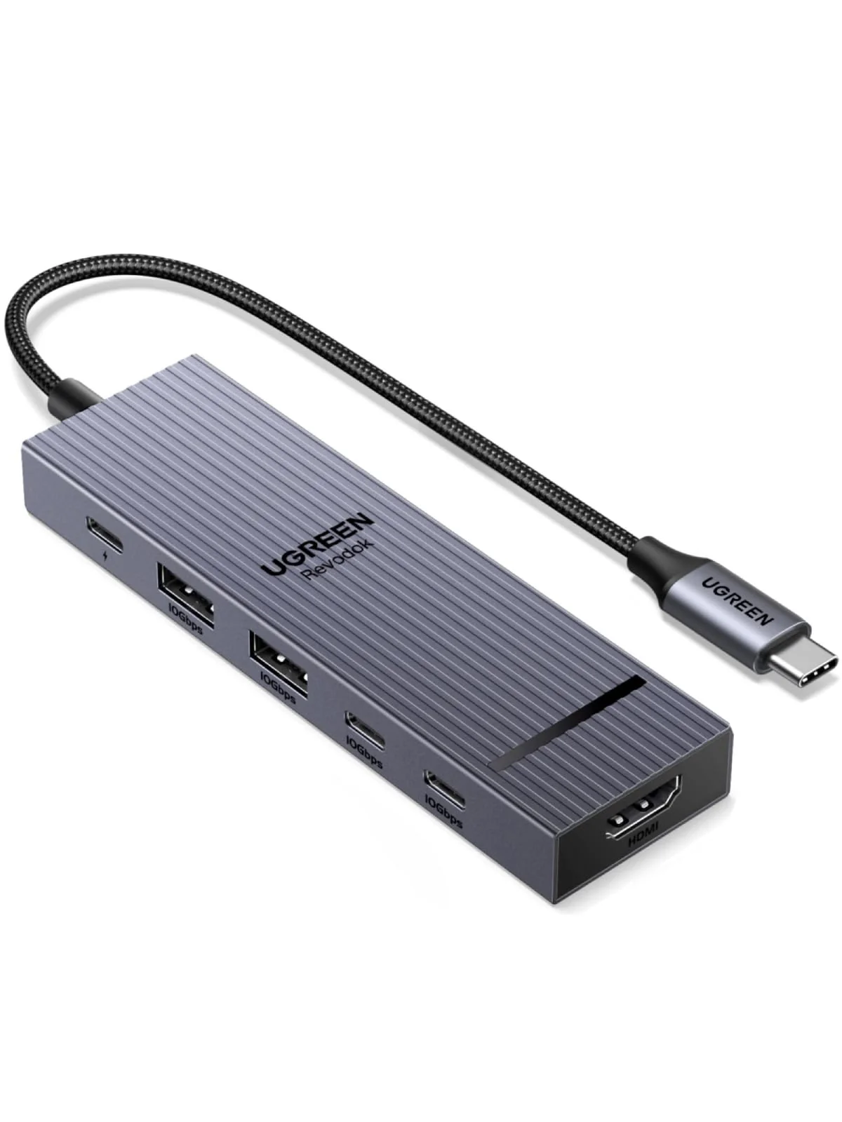 UGREEN Revodok Pro USB-C Hub 6 in 1 10Gbps 4K 60Hz HDMI
