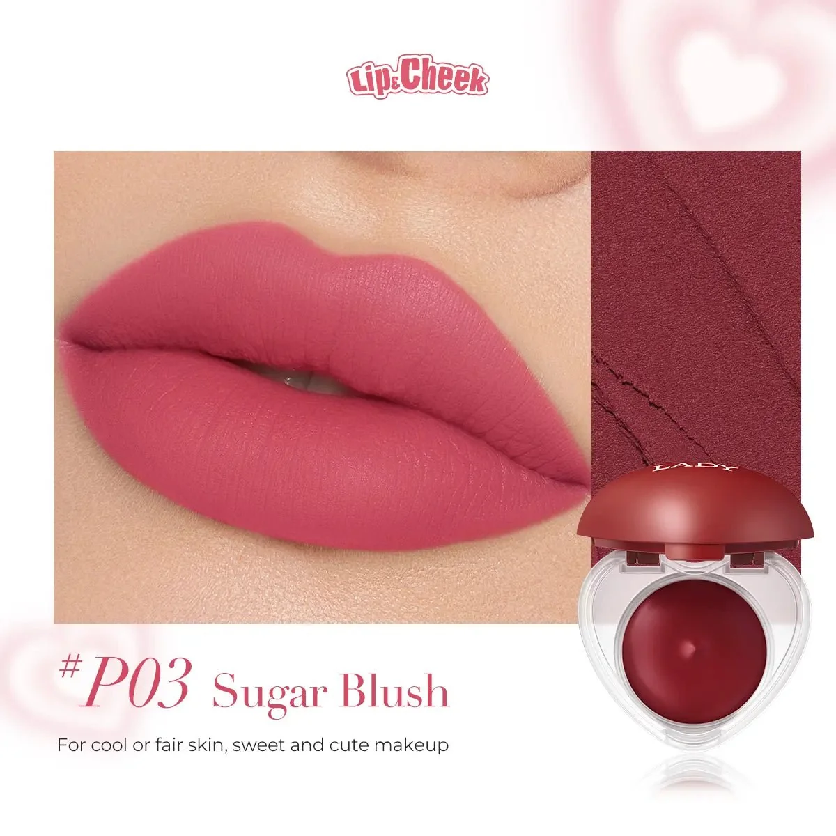 LIP PUDDING CREAM SOFT MATTE COLOR - Sugar Blush