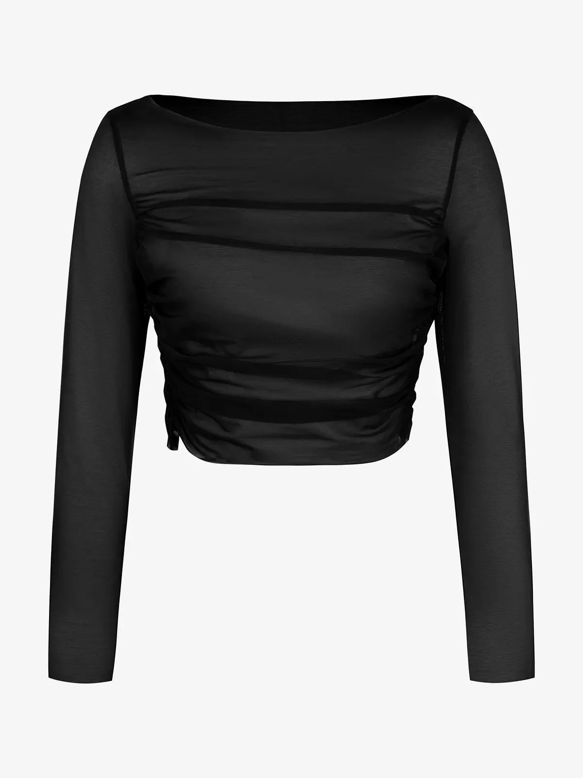 Shapewear Slip Dress Mesh Top Set